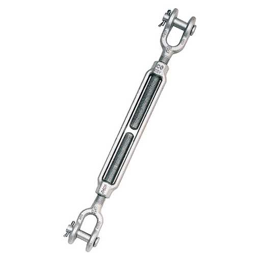 CHICAGO 1/4 X 4" JAW & JAW TURNBUCKLE (03055 7)