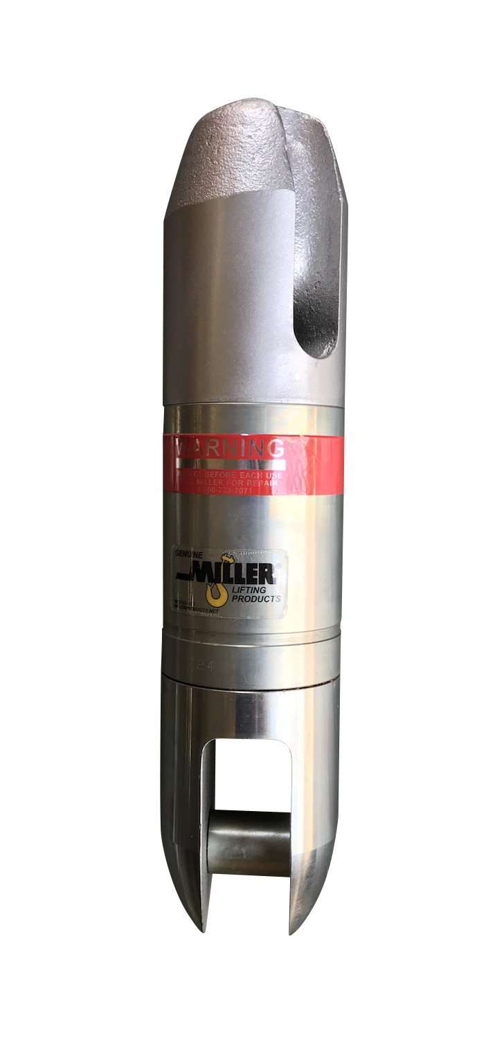 Miller Angular Contact Ball Bearing Swivel Model EE-614 Thimble to Bullet WLL 8.5 tons