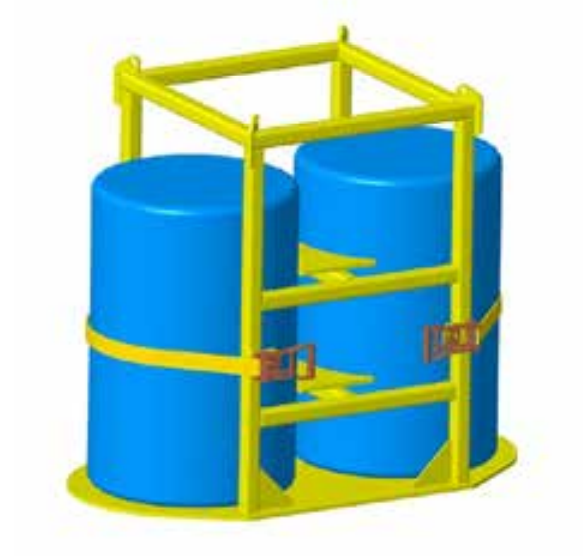 2,000 lbs 2 Barrel Lifter (25357)