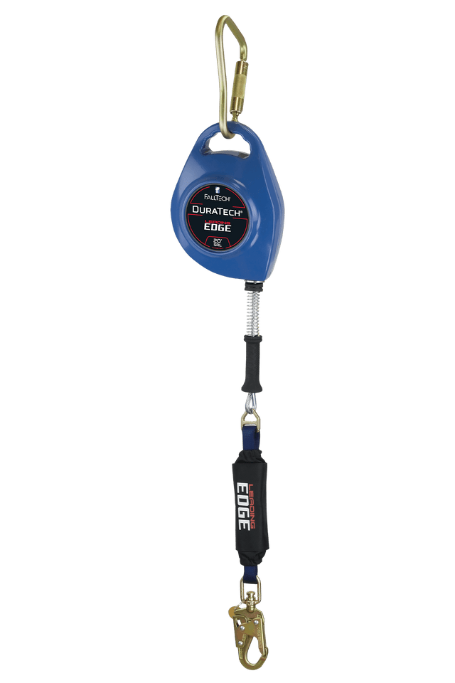 20' DuraTech® Leading Edge Class 2 SRL with Galvanized Steel Cable and Aluminum Housing (7227CLE)