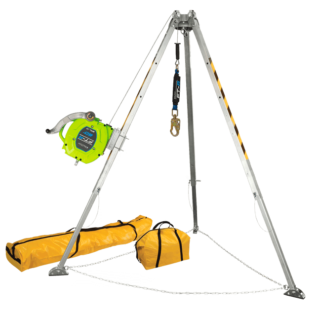 8' Tripod Kit with 721560R 3-Way SRL-R and Storage Bags