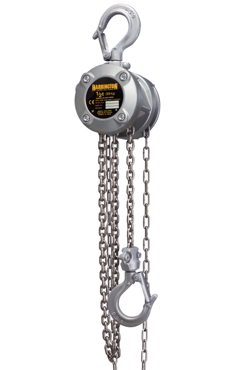 1/2 ton x 10' Harrington CX Mini Hand Chain Hoist