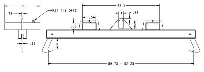Chlorine Cylinder Lift Beam (19829)