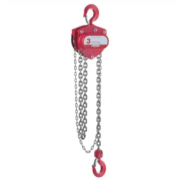 1-1/2 TON CHAIN HOIST W/20' LIFT (COFFING) PN 08923WC
