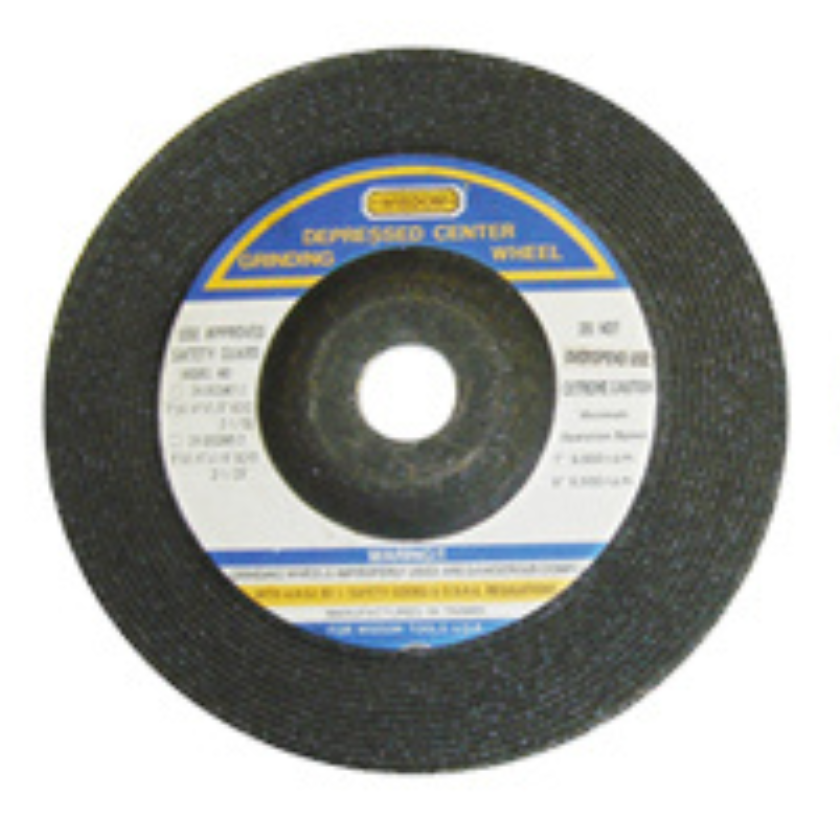 9" x 1/4" x 7/8" Arbor with Depressed Center Grinding Wheel (40 per case)