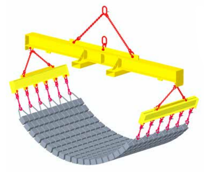 Erosion Control Mat Lifting Beam Low Hr Version (26302)