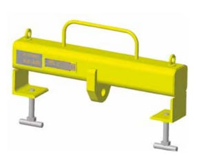 5,000 lbs Sgl Hook Forklift Beam Inside Shackle Mount (11619)