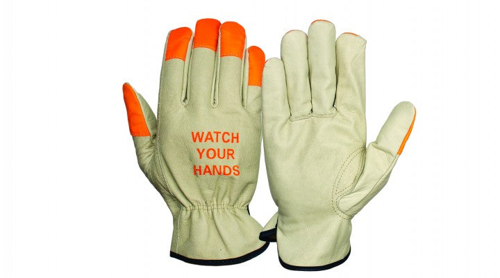 Grain Cowhide Drvr Keystone w/ HiVis-L (GL2003KL) Per 12