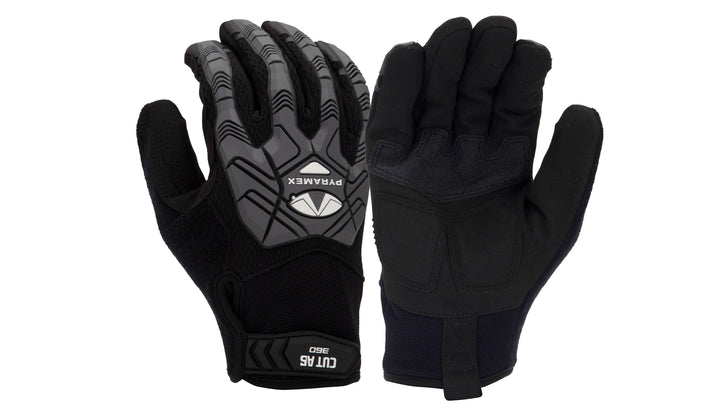 Gloves TPR PVC Palm 360 Cut A5 H&L w TS X3 (GL204CHTX3) Per 1