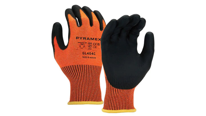 PU 13g HPPE HiVis Org Liner A4 Cut- Small (GL404CS) Per 12