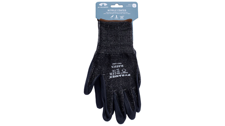 Microfoam Nitrile Glove - Hang Tagged -size Medium (GL603C5HTM) Per 1