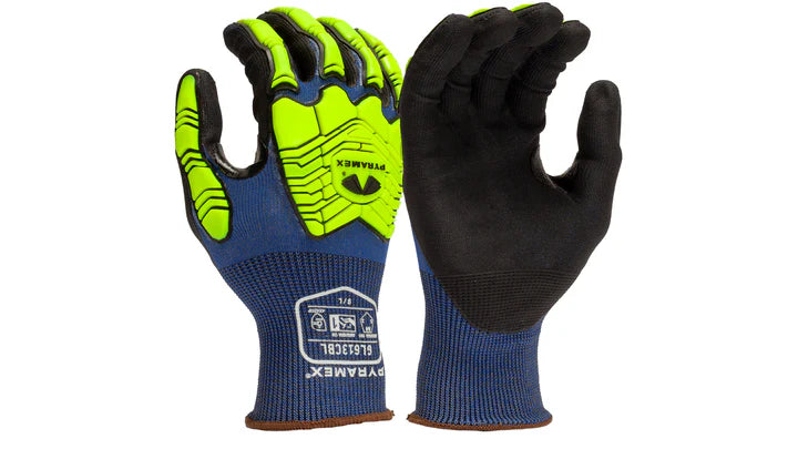 Nitrile 18G A4 TouchScreen Impact1- size Xtra large (GL613CBXL) Per 12