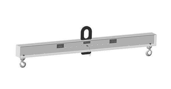 6,000 lbs 120"-144" Adjustable Lift Beam With Swivel Hooks (16415)