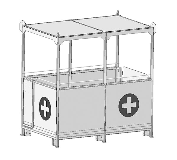 2,000 lbs Rescue Personnel Basket (25935)
