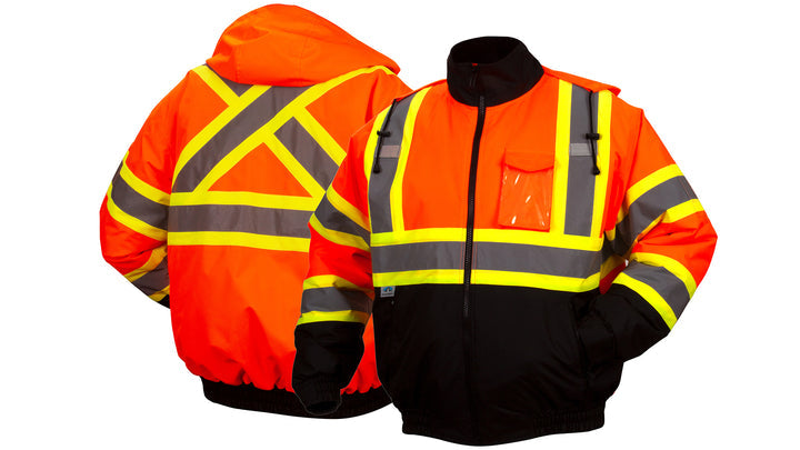 Orange Canadian jacket in orange- 5X large (RCJ3220X5) Per 1