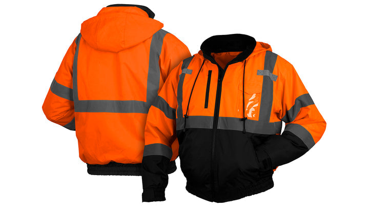 Orange Hi-Vis Orange Bomber Jacket - Size 2X Large (RJ3120X2) Per 1