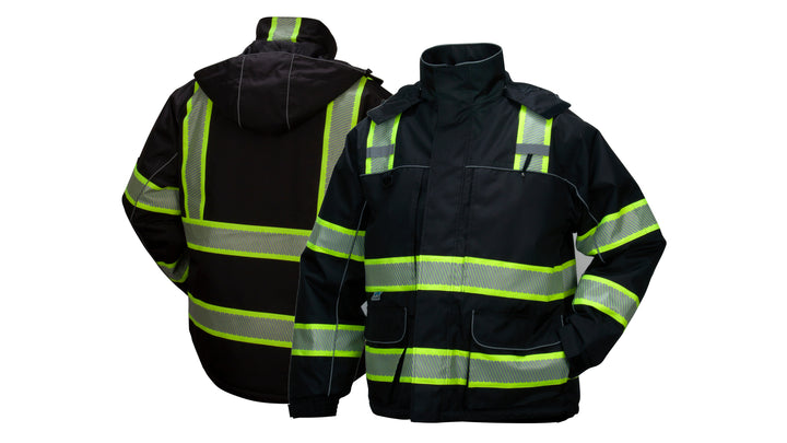 Black Class 1 Parka - Black - X2 Large (RPB3511X2) Per 1