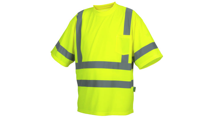 Lime Hi-Vis Lime - Class 3 T-shirt - Size 6X Large (RTS3410X6) Per 5