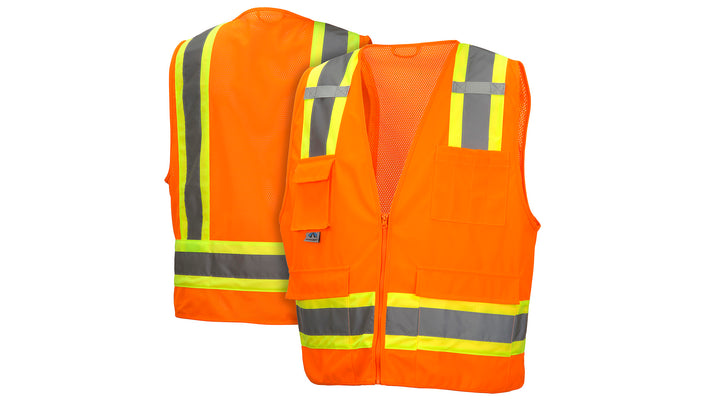 Orange Hi-Vis Orange - Self Extinguishing - Size 5X Large (RVZ2420SEX5) Per 5