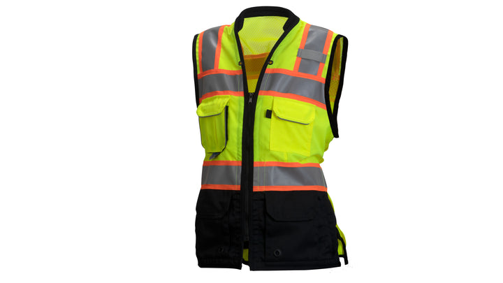Lime/Black Class 2 Women's Full Feature - Medium (RVZF6110M) Per 1
