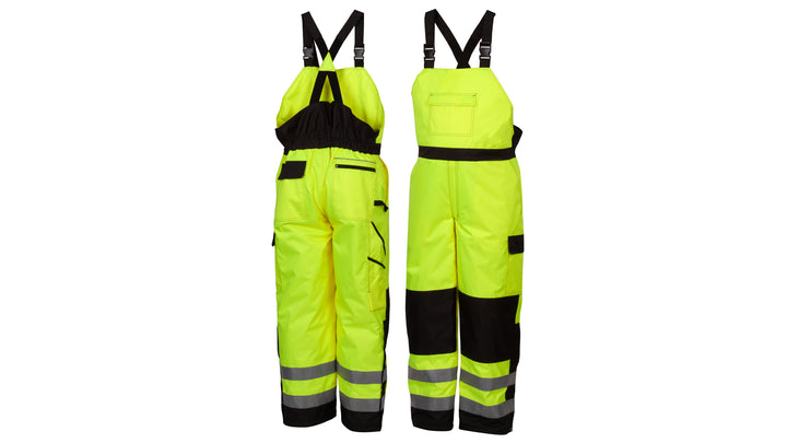 Lime H-Vis Winter Bib Pants in Lime- 4XL (RWB4610X4) Per 1