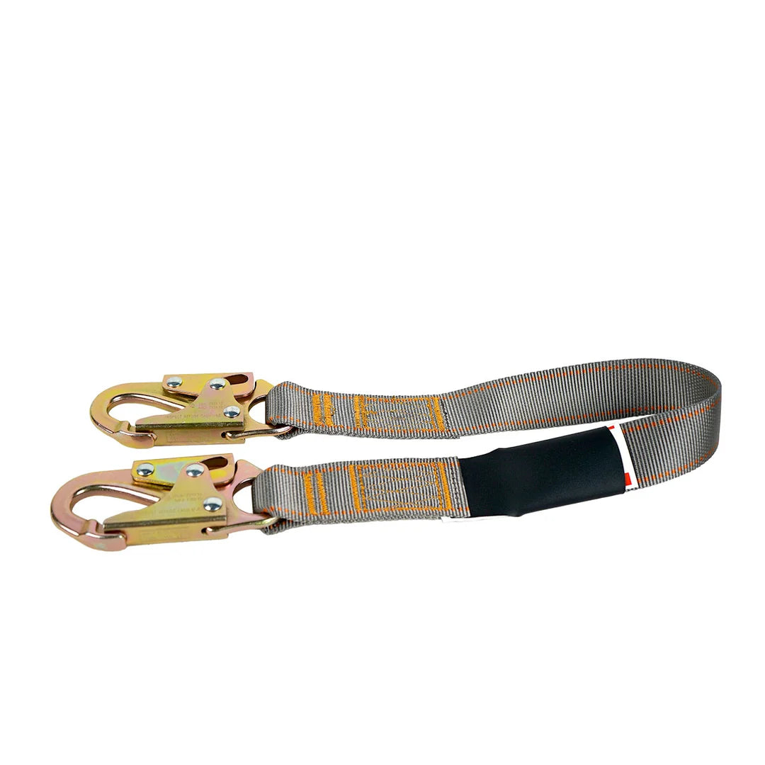 3ft MIL-SPEC Restraint Lanyard – Dual Snap Hooks for OSHA/ANSI Compliance (L-613-33-3)