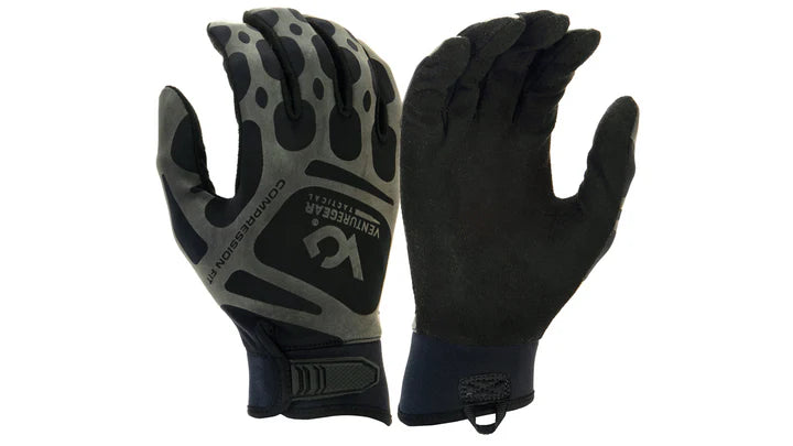 VG Tactical Comprss Training H&L Black Medium (VGTG10BM) Per 1