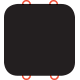 SafetyTech HD Outrigger Pad 48" x 48" x 2" (Black) (D4848-2)