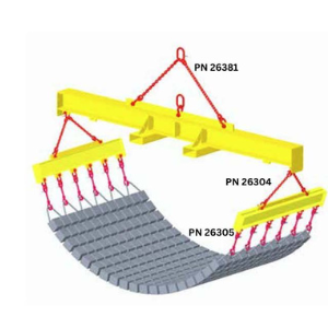 Mid Beam To Beam Chain Sling 3/8" Do Shackle (26304)