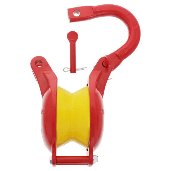 Skookum R Series 9 Ton 10" Full Sided Block with REGULAR YOKE