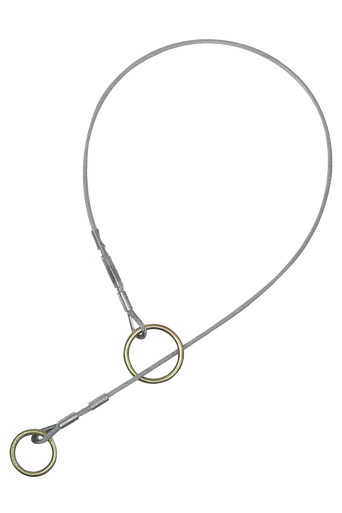6' Cable Pass-Through Sling Anchor, Coated (PN 7428)