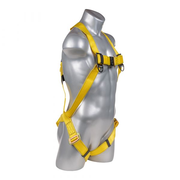 HARNESS 3PT., PASS-THRU LEGS, BACK D-RING. (H11110005)
