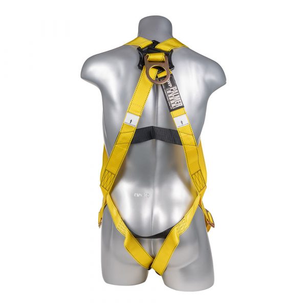 HARNESS 3PT., PASS-THRU LEGS, BACK D-RING. (H11110005)