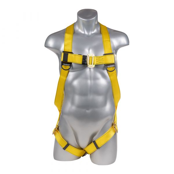 HARNESS 3PT., PASS-THRU LEGS, BACK D-RING. (H11110005)