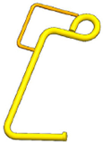 Alloy Steel Sorting Hooks Eye Style A