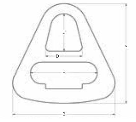 3" ALUMINUM CHOKER BREAK STRENGTH 25,000# (11474)