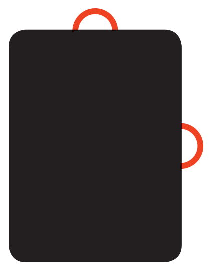 SafetyTech MD Outrigger Pad 18" x 24" x 1" (Black) (D1824)