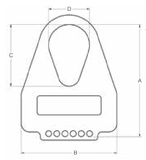 7/32" 4-LEG GRADE 80 ALLOY CHAIN MESH CHOKER (18996)