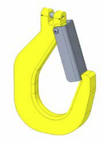 1/4 (9/32) Clevis Sling Hook - Oversized (25842)