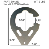 1.25 Inch Sling Hook (Steel) (SH1250)