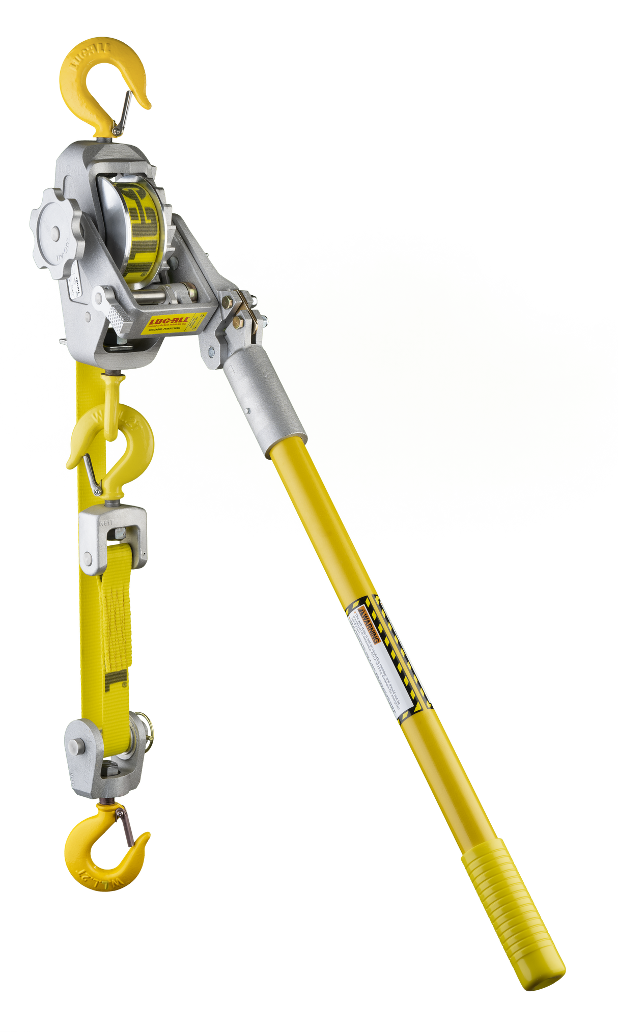 Lug-All 1/2 Ton X 10' Small Frame Web Strap Hoist (2-i)