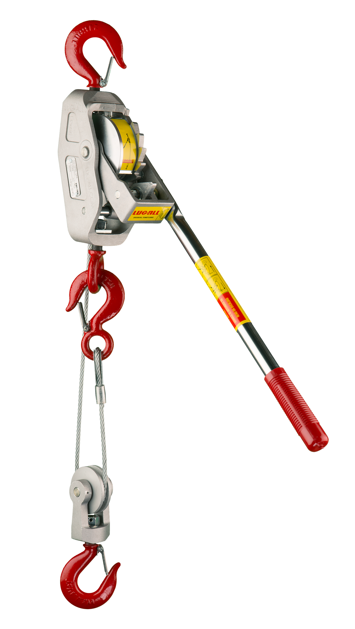Lug-All 3/4 ton X 10' ton Small Frame Cable Hoist (3000-10i)