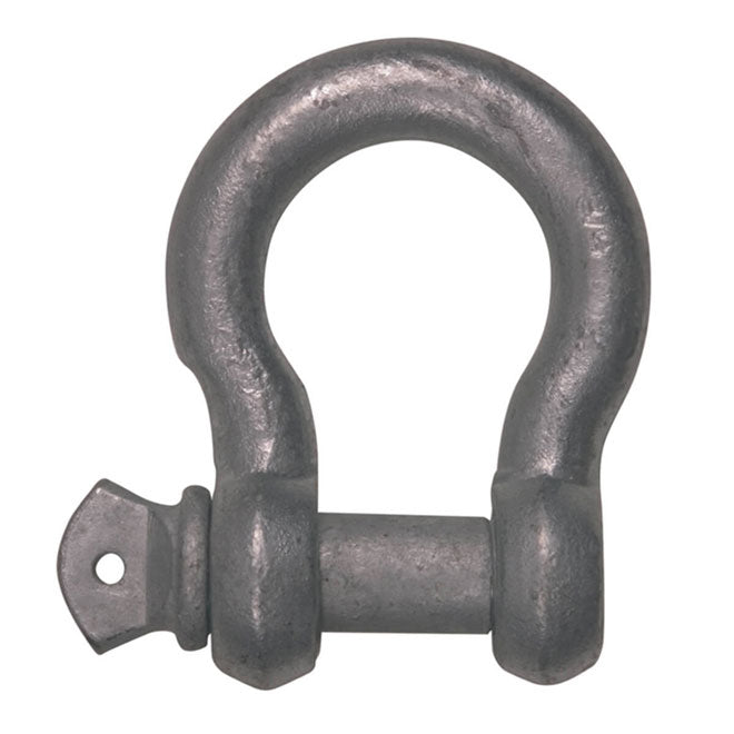 1" 8-1/2 ton Screw Pin Carbon Anchor Shackle Import