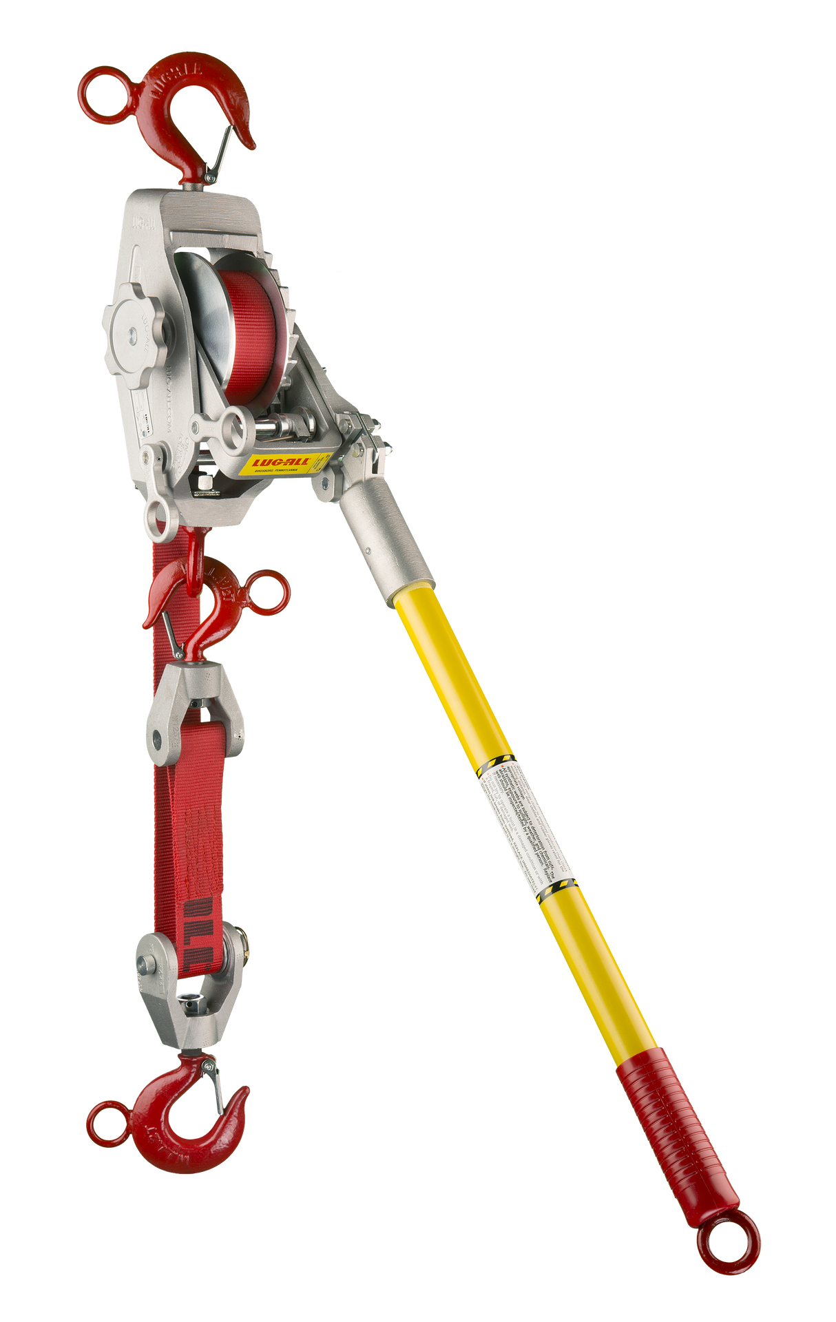 Lug-All 3/4 Ton X 11'-5" Medium Frame Web Strap Hoist (3-B)