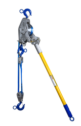 Lug-All 1 Ton X 10' Lightweight Medium Frame Web Strap Hoist (40-B)