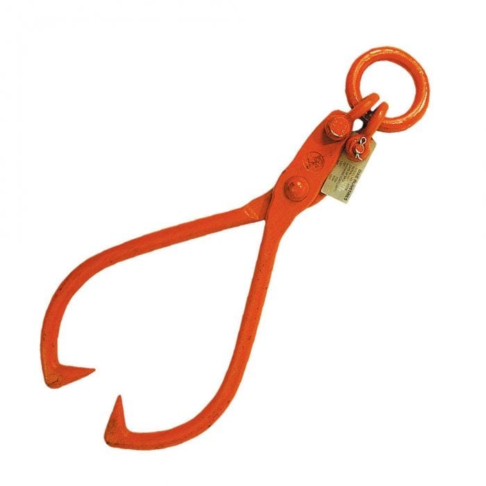 Timber lifting tongs 25" maximum opening