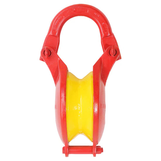 Skookum R Series 9 Ton 10" Full Sided Block with REGULAR YOKE