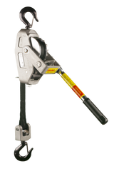 Lug-All 1/4 Ton X 17' Lightweight Small Frame Web Strap Hoist (500-A)