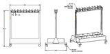 800# 5 ML HOLDERS PER SIDE, BOX   (26342)