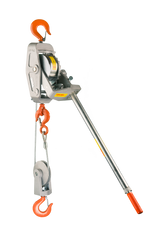 Lug-All 1-1/2 ton X 15' ton Large Frame Cable Hoist (6000-15)
